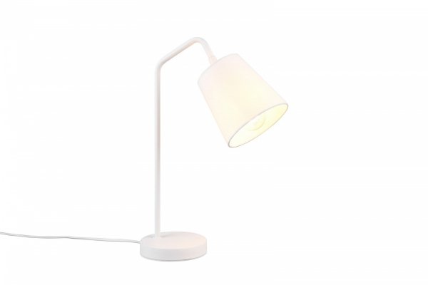  Biała Dekoracyjna Lampka Stołowa LED BUDDY R51721031 RL