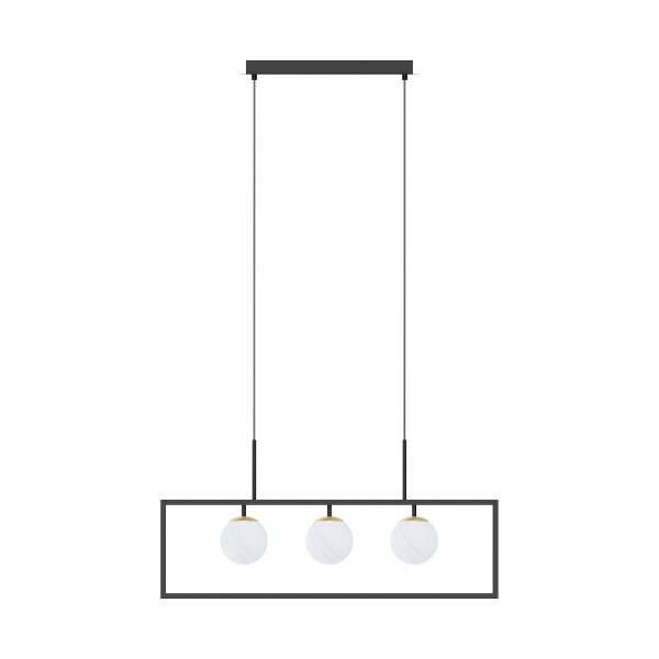 MD3115-3-3BT PIRO LAMPA WISZĄCA CZARNA/BLACK