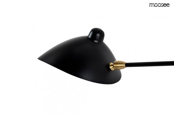 Kinkiet Ścienny Loft Czarny Vintage RAVEN 2 MSE1501100205 MOOSEE