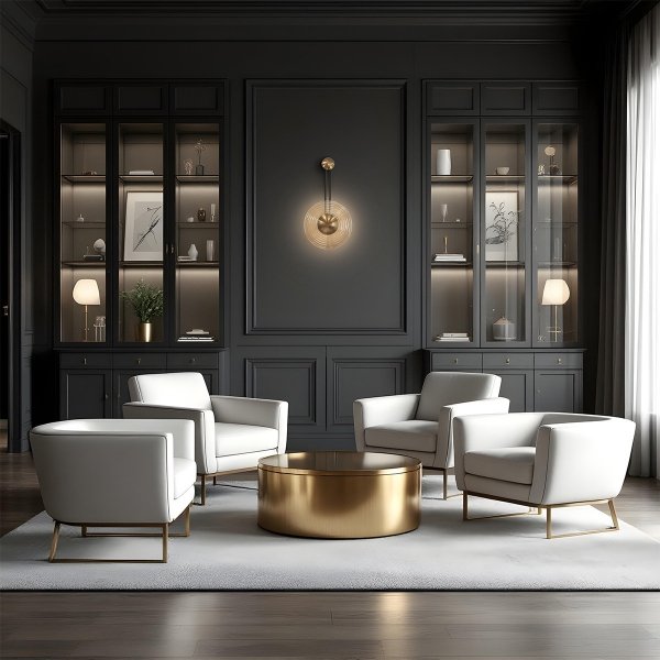 Designerski nowoczesny kinkiet w stylu art deco szklany bursztynowy klosz BELL LED CCT LP-1702/1W AM Light Prestige