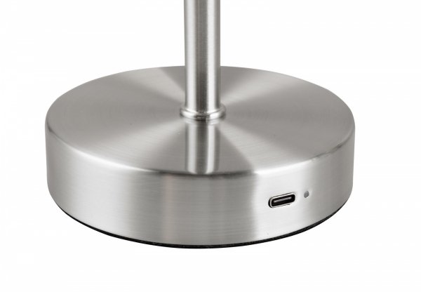 Dekoracyjna Lampka Stołowa LED W Kolorze Nikiel JEFF R59151107 RL
