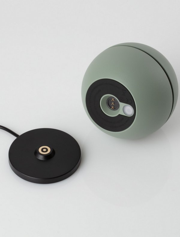 Lampa zewnętrzna do ogrodu na taras LED zielona okrągła designerska nowoczesna ściemnialna IP54 LUSERIA LE75267 Luces Exclusivas
