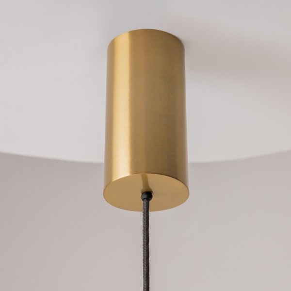 Lampa wisząca w kolorze mosiądz metal LED designerska regulacja wysokości Shadows of the past MAYTONI MOD263PL-L20BS3K