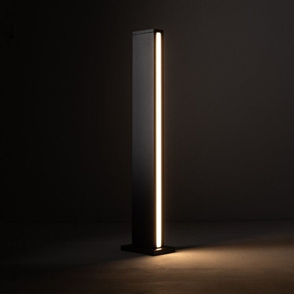 Nowoczesna zewnętrzna lampa stojąca Słupek ogrodowy SLIT LED 11376 Nowodvorski