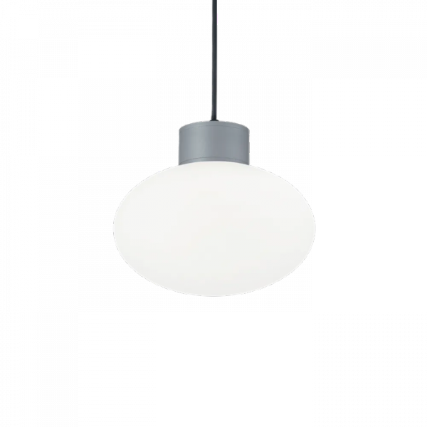 Lampa Wisząca Zewnętrzna Szara CLIO 144238 + 145068 IDEAL LUX