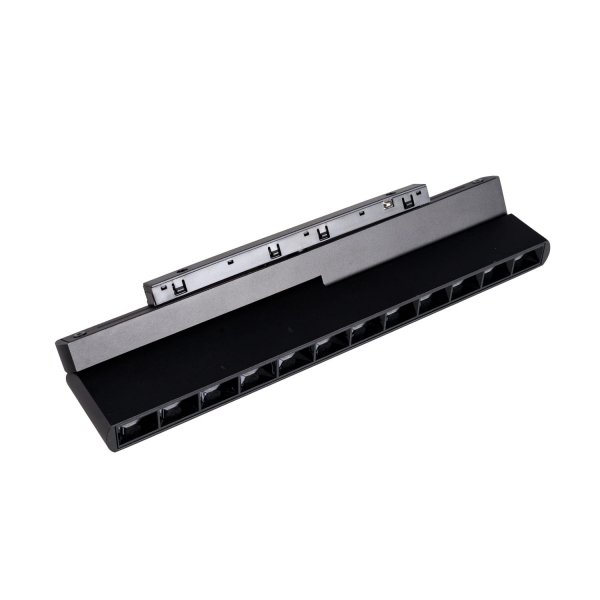 Raster do szynoprzewodu czarny łamany LED listwa minimalistyczny nowoczesny On-Off- MICRO11 N0005N MAXLIGHT