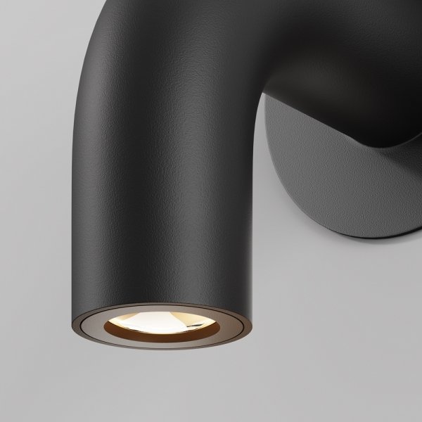 Nowoczesne oświetlenie zewnętrzne na ścianę kinkiet LED grafit stal nierdzewna Sleek MAYTONI O477WL-L2GF3K