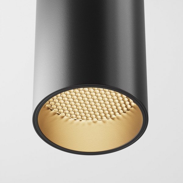 Lampa Sufitowa Tuba Aluminiowa FOCUS LED C056CL-L12B3K-W-B MAYTONI