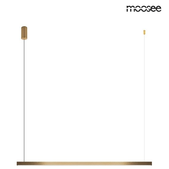 Nowoczesna Lampa Wisząca Złota LED LINUS  MSE1501100422 MOOSEE