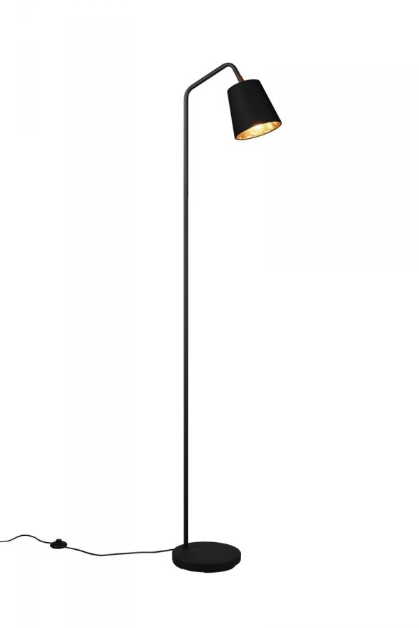 Czarno Złota Dekoracyjna Lampa Podłogowa BUDDY R41721032 RL