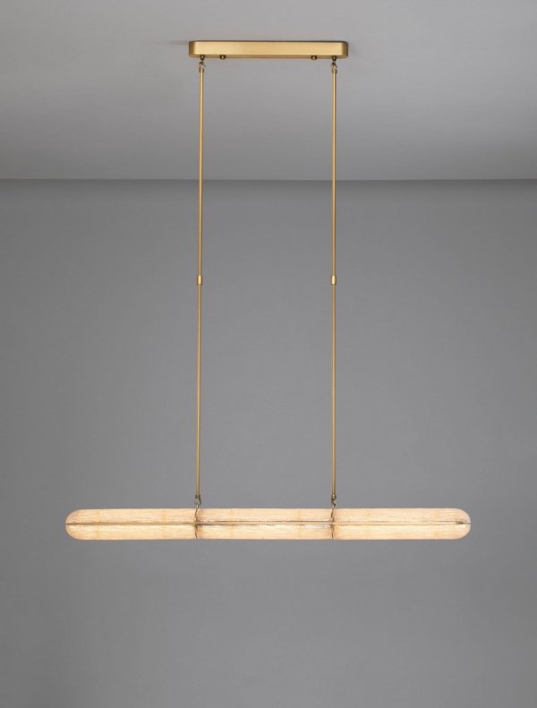 Lampa wisząca szklana listwa Luces Exclusivas