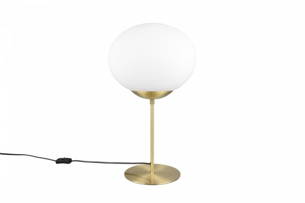 Dekoracyjna Lampka Stołowa Nocna Ze Szklanym Kloszem FOMENTO 563100108 TRIO