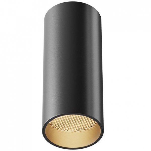 Lampa Sufitowa Tuba Aluminiowa FOCUS LED C056CL-L12B3K-W-D-B MAYTONI
