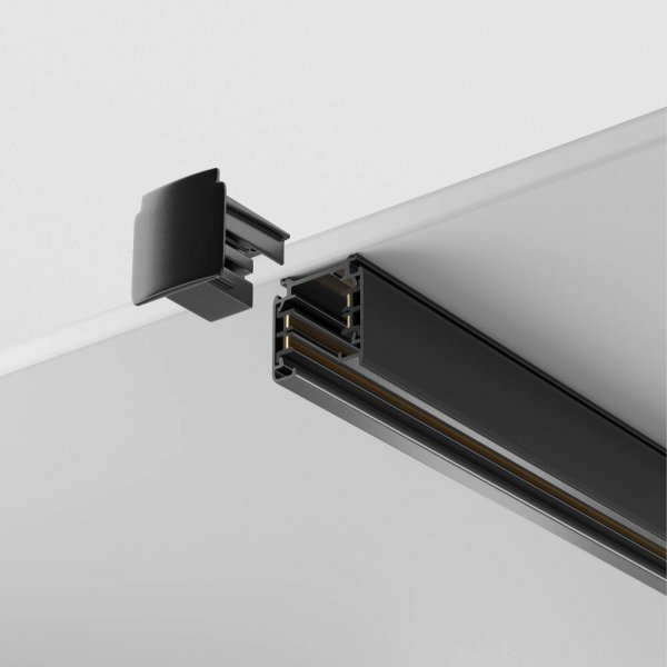 Natynkowy/zwieszany szynoprzewód do systemu 3-fazowego aluminium czarny Busbar trunkings Trinity  MAYTONI TRX005-311B