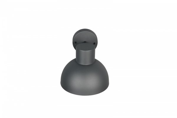 Kinkiet zewnętrzny kolor antracyt aluminiowy półokrągły klosz minimalistyczny klasyczny uniwersalny ELBE IP44 262360142 Trio