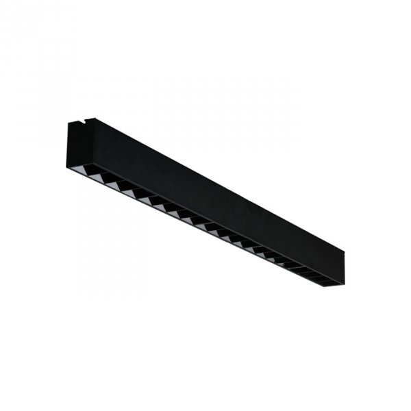 Minimalistyczny Plafon Sufitowy LED Czarny CCT LINELIO 212 AZ5670 AZZARDO