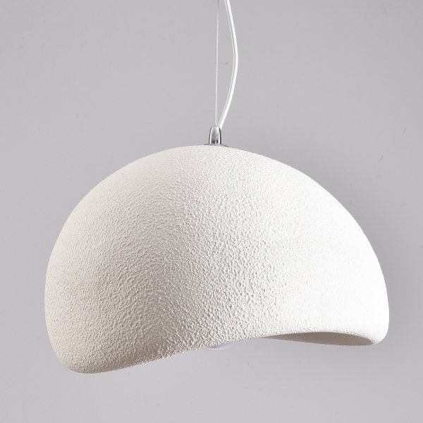 Dekoracyjna nowoczesna biała lampa wisząca designerski styl STONE DN426-400