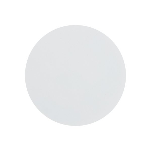 Lampa ścienna kinkiet biały okrągły 15cm płaski metalowy minimalistyczy NYX ST-8293W/15 white Step Into Design