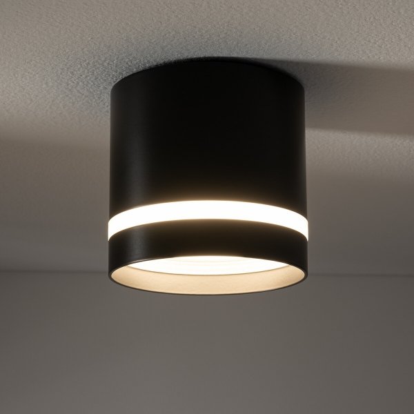 Nowoczesna Oprawa Sufitowa Natynkowa Plafon CRES BK CG 10480 Nowodvorski Lighting