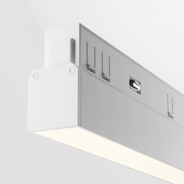  Ścieżka świetlna listwa LED do szynoprzewodu magnetycznego aluminium biała BASIS  MAYTONI TR030-4-24W3K-WW-DS-W