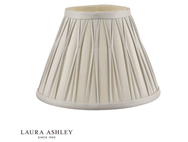 Klosz Abażur 30cm LAURA ASHLEY Fenn Silk Silver DAR LIGHTING LA3567246-Q (Abażur- Bez Podstawy)