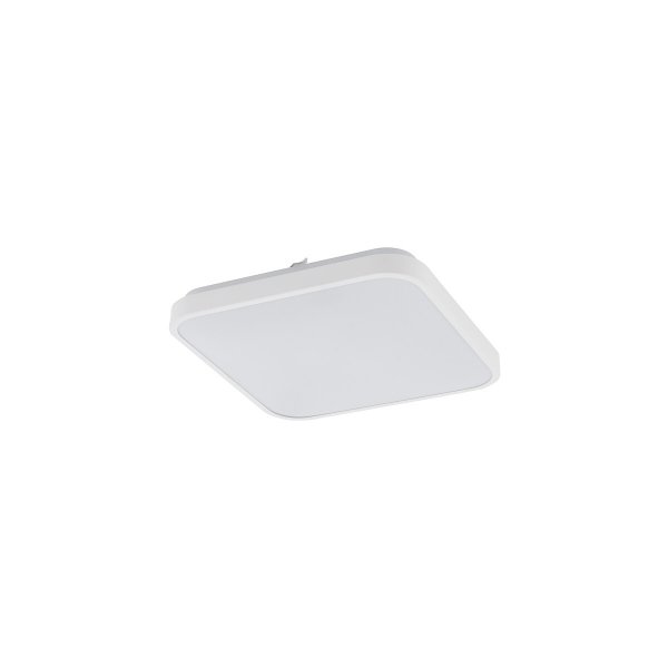 Biały kwadratowy Plafon Sufitowy Do Łazienki IP44 Nowodvorski Lighting AGNES SQUARE LED PRO white S 4000K 10990