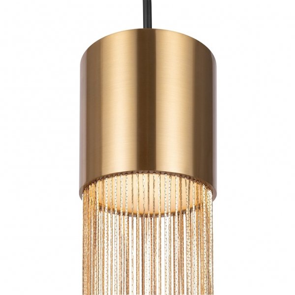 Dekoracyjna Złota Lampa Wisząca IMAGINARY MAYTONI MOD190PL-L5G3K Glamour