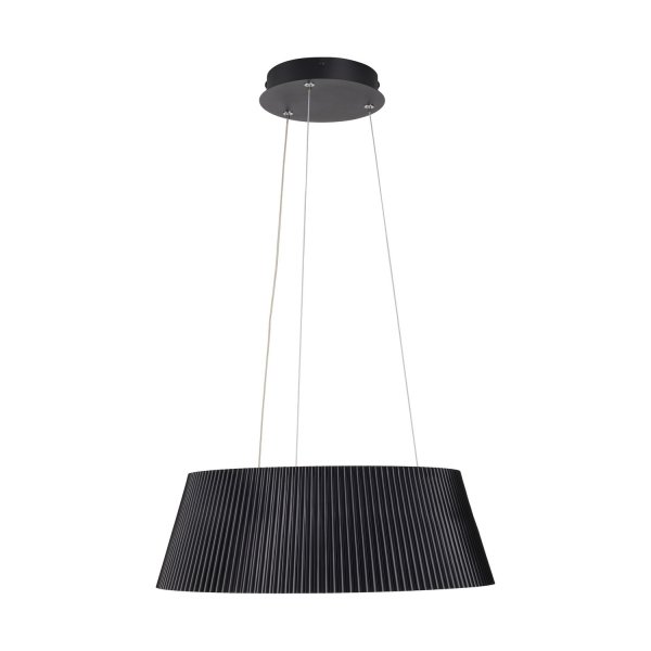 Czarna lampa wisząca FRILL LED 45 cm ST-DL6487-BK Step Into Design