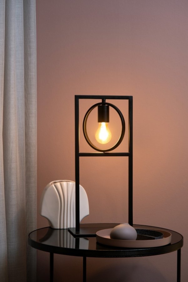 Nowoczesna minimalistyczna lampa stołowa w stylu loftowym SUUS 00527/01/30 LUCIDE