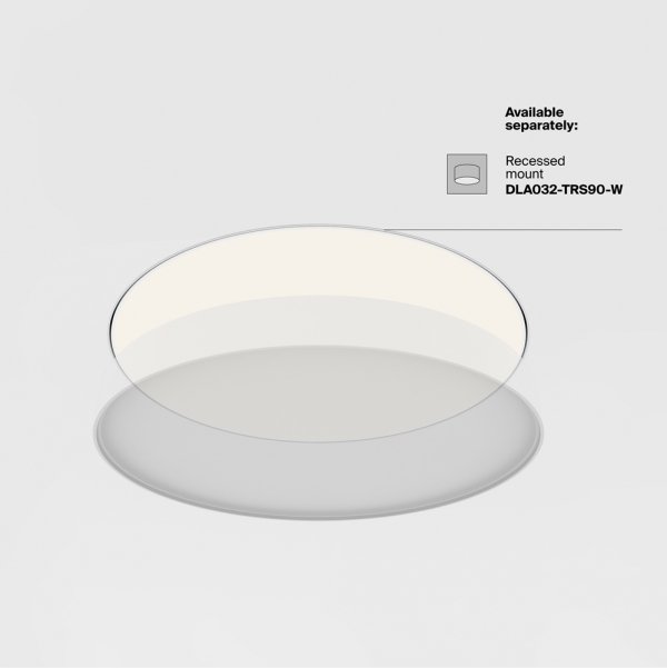 Lampa sufitowa LED nowoczesna aluminium czarna ZON MAYTONI C032CL-90W3K-RD-B