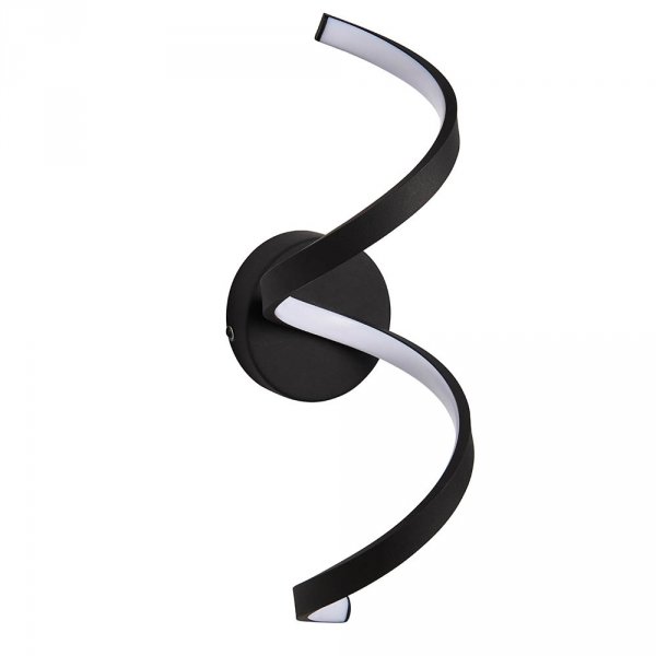 Nowoczesny Kinkeit Ścienny LED Czarny ASTRAL 95601 ENDON
