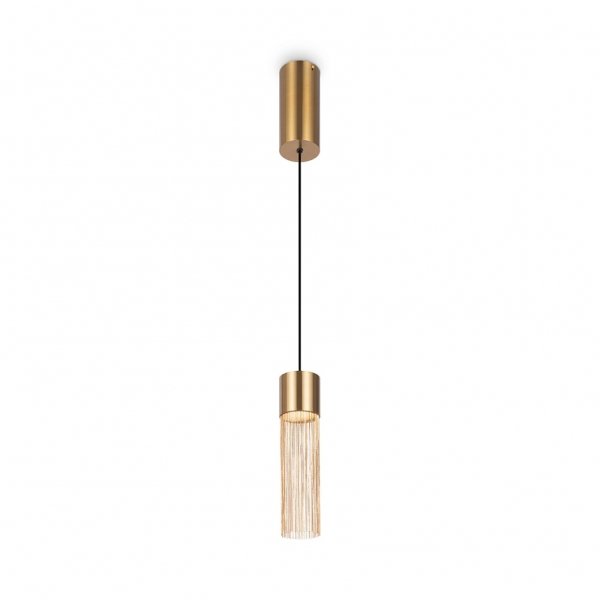 Dekoracyjna Złota Lampa Wisząca IMAGINARY MAYTONI MOD190PL-L5G3K Glamour