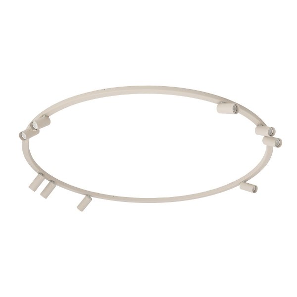 Nowoczesna lampa sufitowa beżowy minimalistyczny plafon FOURTY ROUND IX BEIGE 11954 Nowodvorski Lighting 