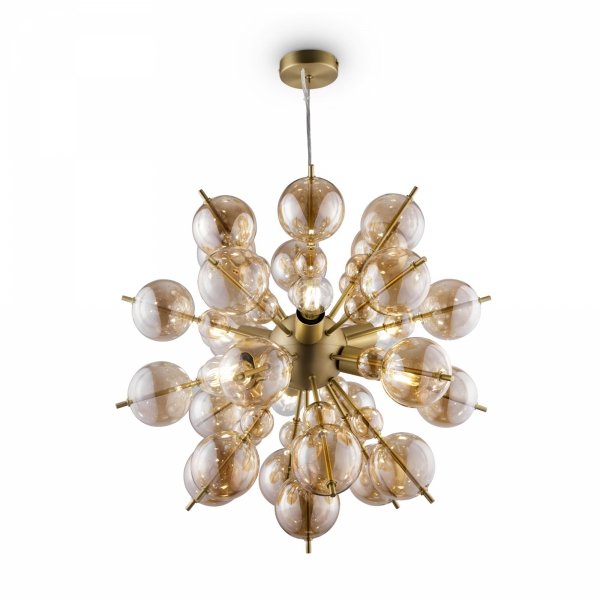 MOLEKULARNA LAMPA WISZĄCA SZKLANE KULE BOLLA MAYTONI MOD133PL-06BS DESIGNERSKA LAMPA DO SALONU