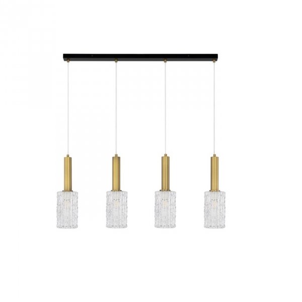 Nowoczesna Lampa Wisząca Glamour Szklany Klosz OROYA LE44338 LUCES EXCLUSIVAS
