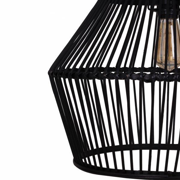 Lampa sufitowa bambusowa 38x38x42cm