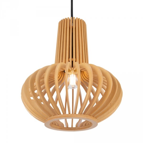 Lampa wisząca designerska rustykalna brązowa nad stół do jadalni do salonu ozdobna regulacja wysokości Roots MAYTONI MOD193PL-01W