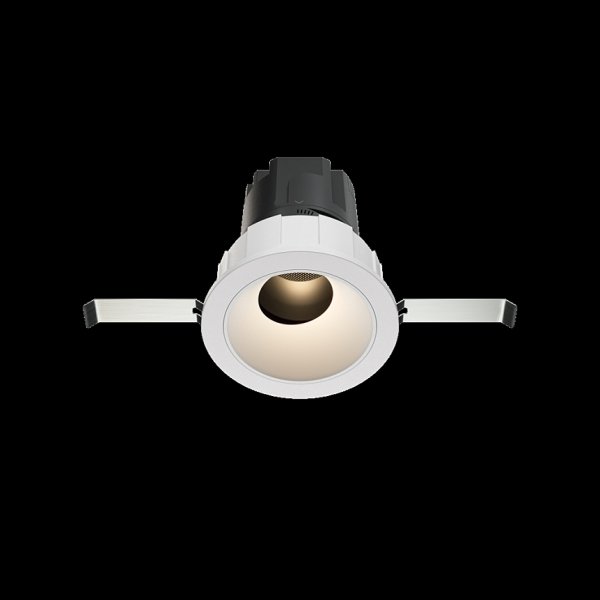 Biała Oprawka Wpuszczana Maytoni Downlight Wise DL057-7W3K-W