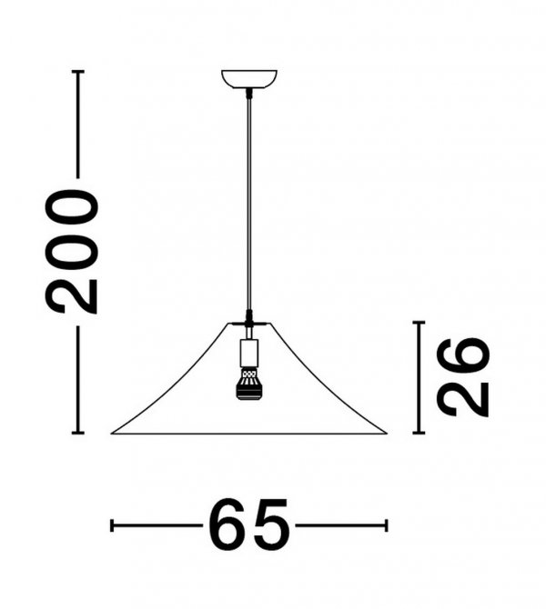 Lampa wisząca CHANCAY LE44599 Luces Exlusivas