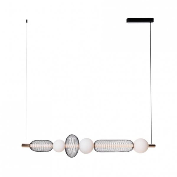 Minimalistyczna Druciana Lampa wisząca LED 29W BORA C MAXLIGHT P0593 