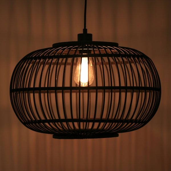 Lampa sufitowa bambusowa 38x38x27cm