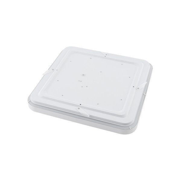 Biały kwadratowy Plafon Sufitowy Do Łazienki IP44 Nowodvorski Lighting AGNES SQUARE LED PRO white M 4000K 10992