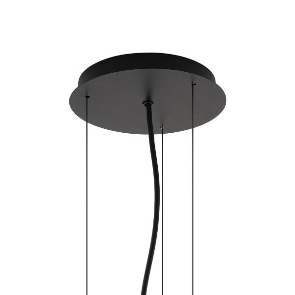 Nowoczesna Lampa Sufitowa SATELLITE M BLACK Zwis 11230 Nowodvorski Lighting