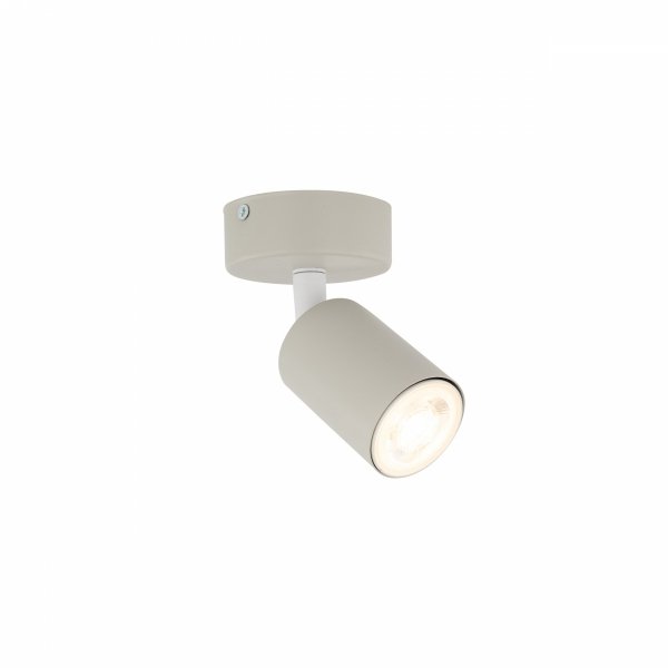 Nowoczesna oprawa ścienno sufitowa do pokoju dziecięcego beżowa tuba reflektor spot kinkiet LIVIA BEIGE 10222 TK-Lighting