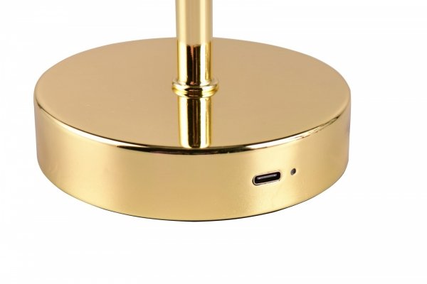 Dekoracyjna Lampka Stołowa LED W Kolorze Mosiądz JEFF R59151103 RL