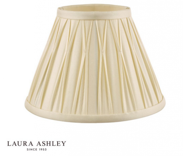 Klosz Abażur 35cm LAURA ASHLEY Fenn Silk Ivory DAR LIGHTING LA3188870-Q (Abażur- Bez Podstawy)