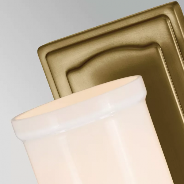 Kinkiet Vetivene Naturalny Mosiądz KL-VETIVENE1-NBR | Kichler Elstead Lighting