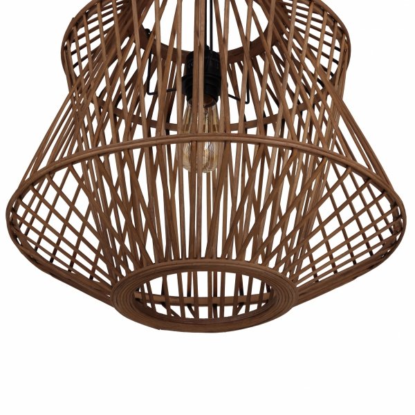 Lampa sufitowa bambusowa 46x46x40cm