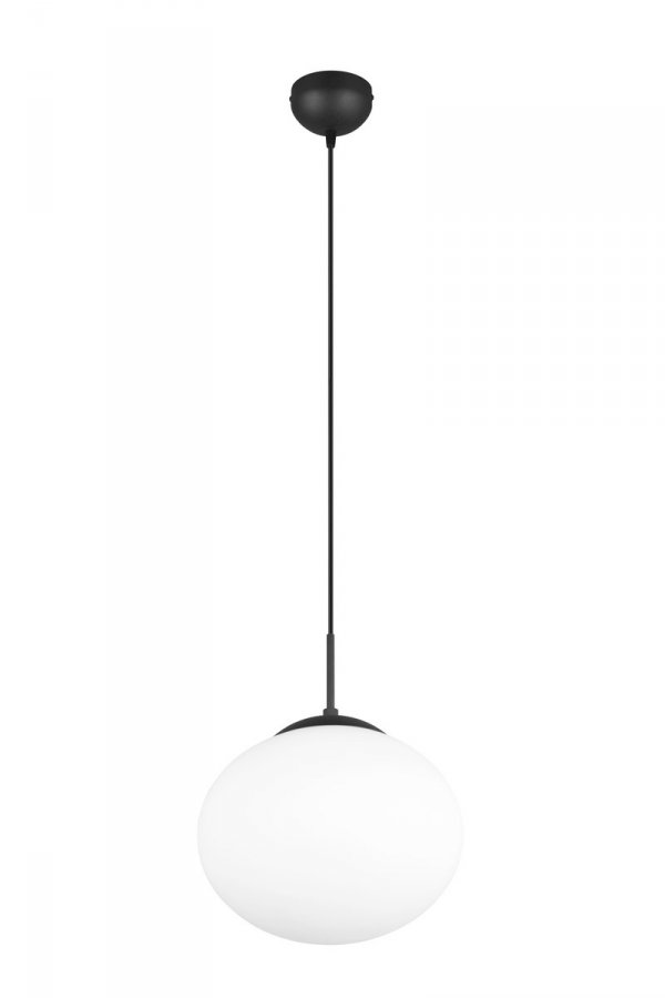 Elegancka Dekoracyjna Lampa Wisząca Ze Szklanym Kloszem FOMENTO 363100132 TRIO