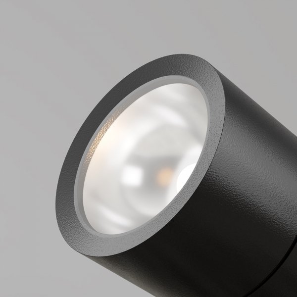Nowoczesne oświetlenie zewnętrzne LED aluminium grafit regulowana tuba Bern MAYTONI O050FL-L15GF3K